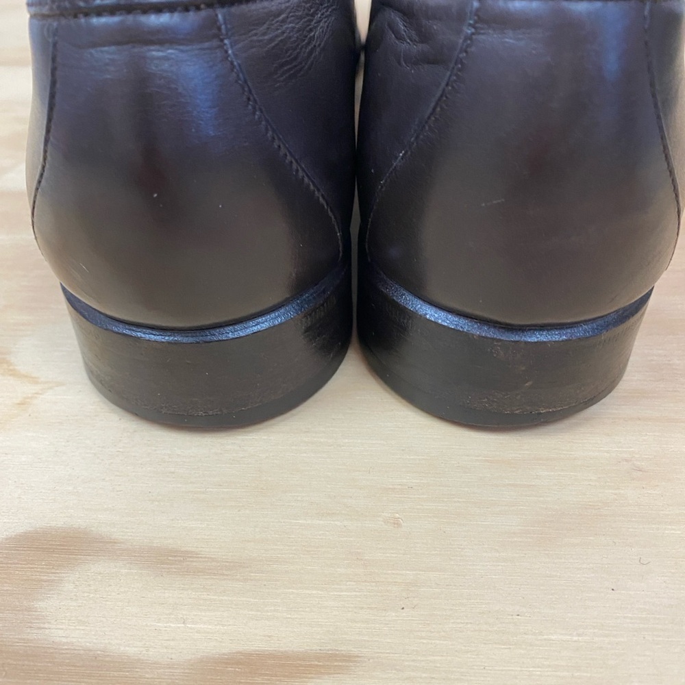 Gucci Brown Leather Horsebit Loafers - Picture 5 of 8